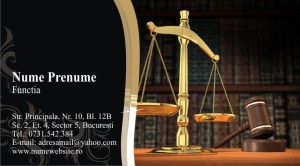 Carti de vizita avocat, avocatura, jurist