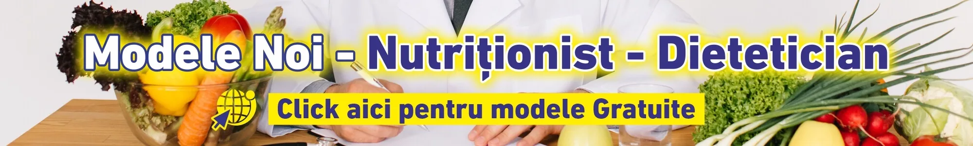 modele noi carti de vizita nutritionist