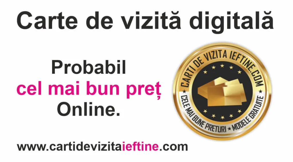 Carte de vizită digitală