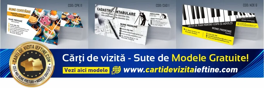 carti de vizita Braila – modele de carti de vizita personalizate 