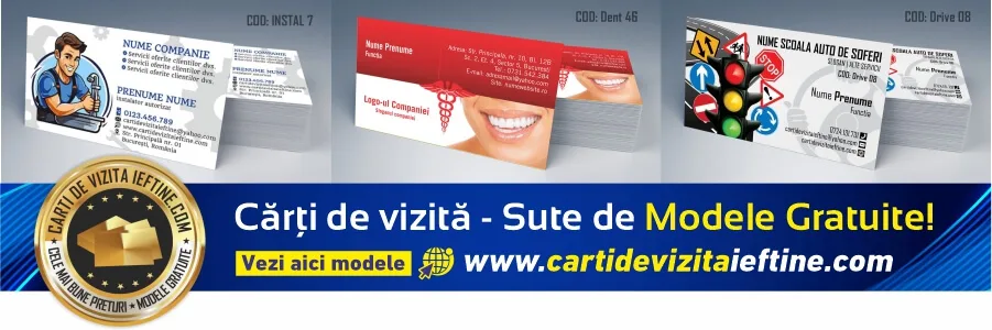 carti de vizita Deva – modele de carti de vizita personalizate