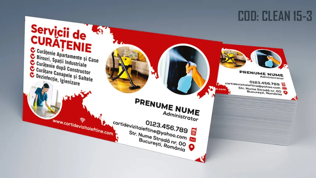 carti de vizita curatenie abonamente