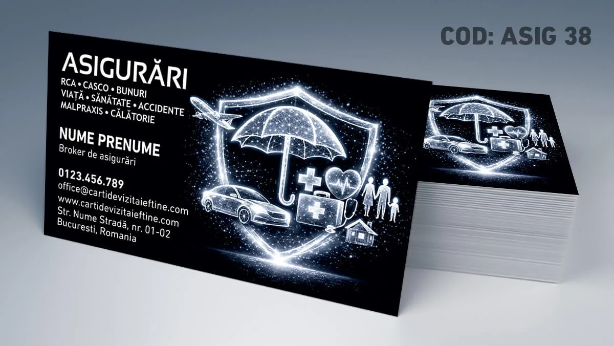 carti de vizita broker asigurari transport marfa