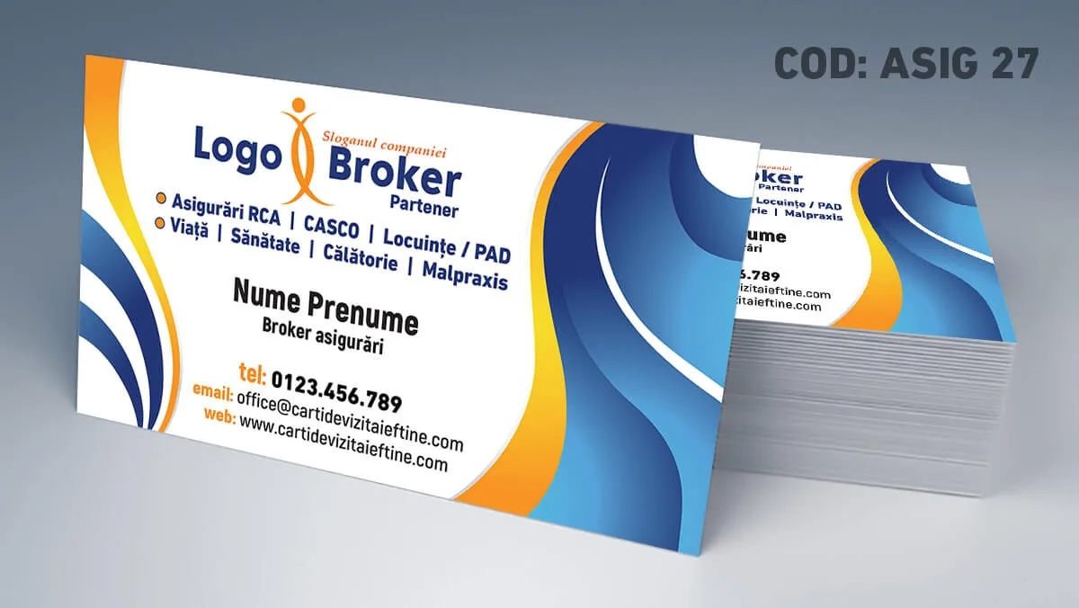 carti de vizita destine broker