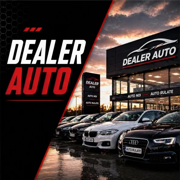 modele carti de vizita dealer auto, vanzari auto noi si rulate