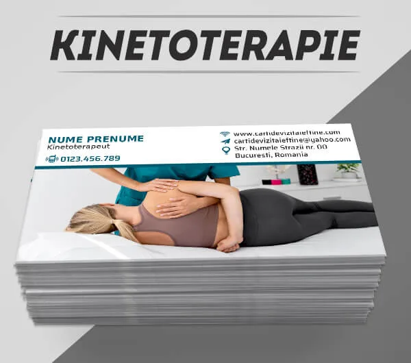 modele carti de vizita kinetoterapeut, kinetoterapie, fizioterapie