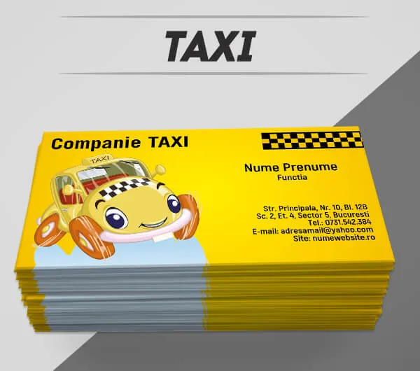 modele carti de vizita taxi, sofer taxi, taximetrist, firma de taxi, regim taxi, ride sharing, carti de vizita