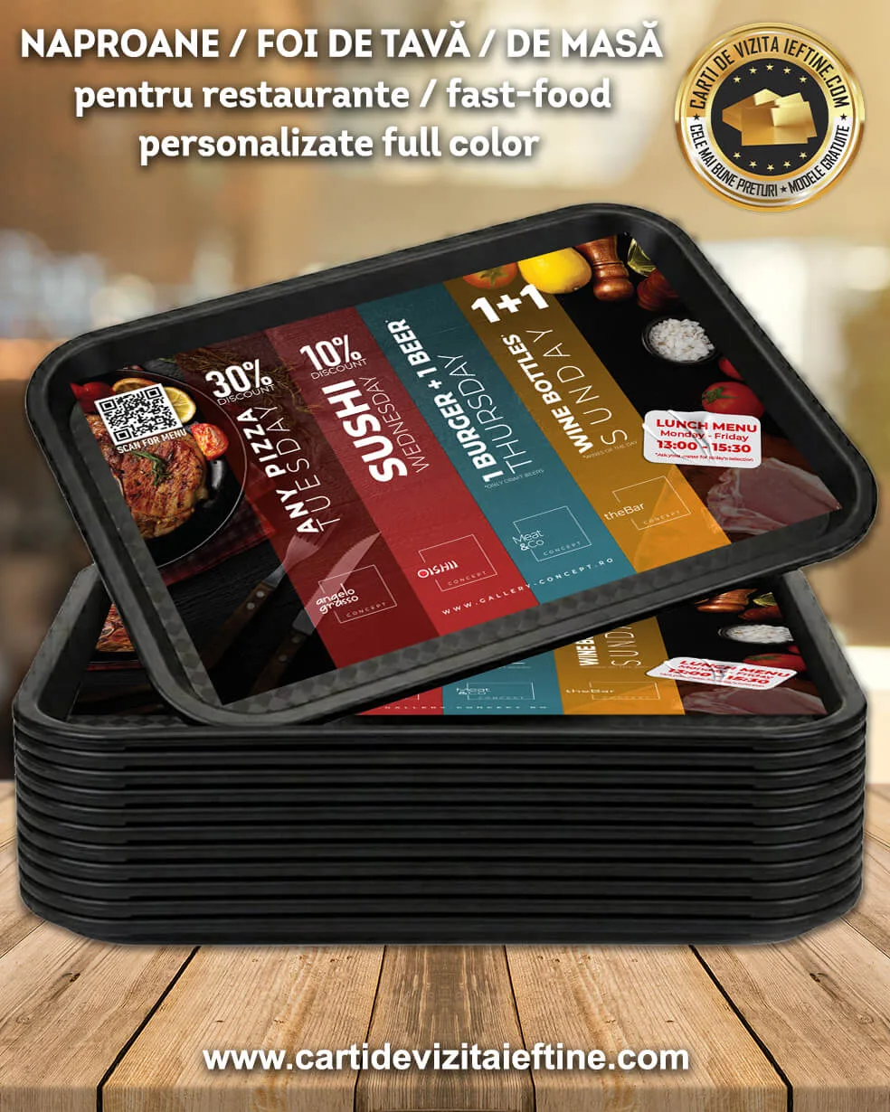 Naproane personalizate ieftine pentru terasa