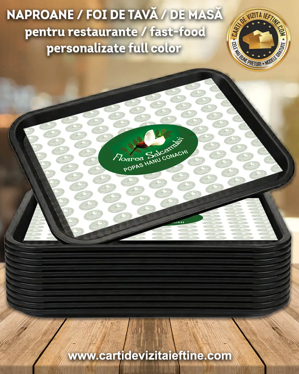 Foi de tava hartie personalizate color